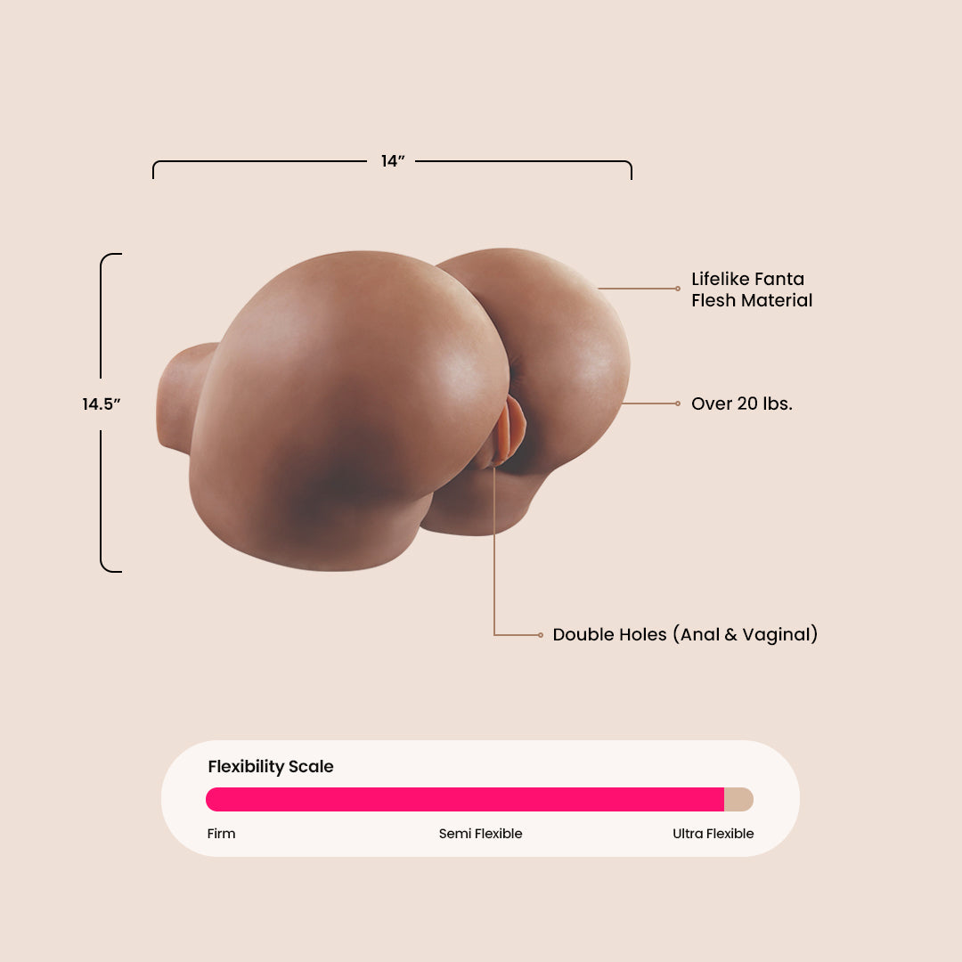 Realistic Mega Masturbator - Ultra Pleasure Adult Toy for Men | Enhance Intimate Solo Play & Sensual Experience at Home