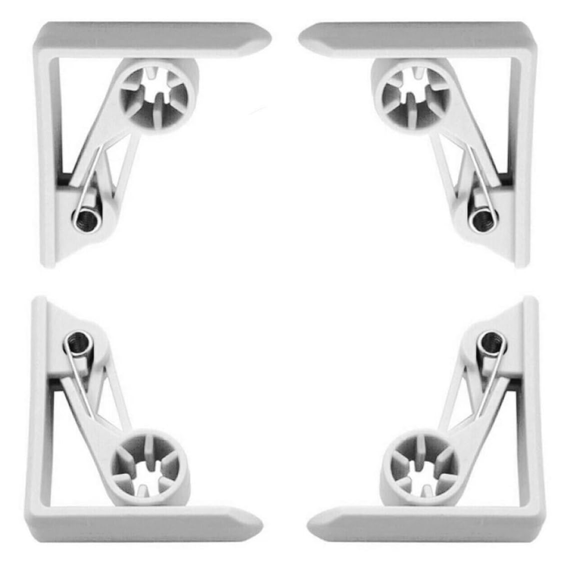4PCS Plastic Table Cover Clips - Heavy Duty Tablecloth Clamps for Outdoor Party, Picnic, Wedding & Event Decor - Secure Table Skirts & Linens