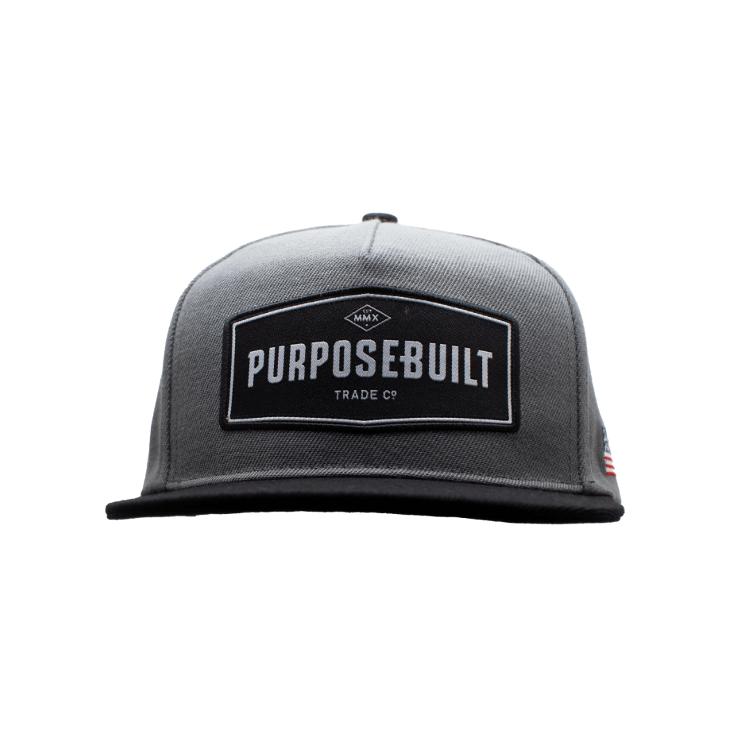 Premium The Established Hat in Grey & Black - Stylish Unisex Baseball Cap for Outdoor, Casual & Streetwear Fashion