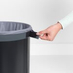 60L Laundry Hamper with Cork Lid - Eco-Friendly Storage for Clothes, Bedroom & Bathroom Organization