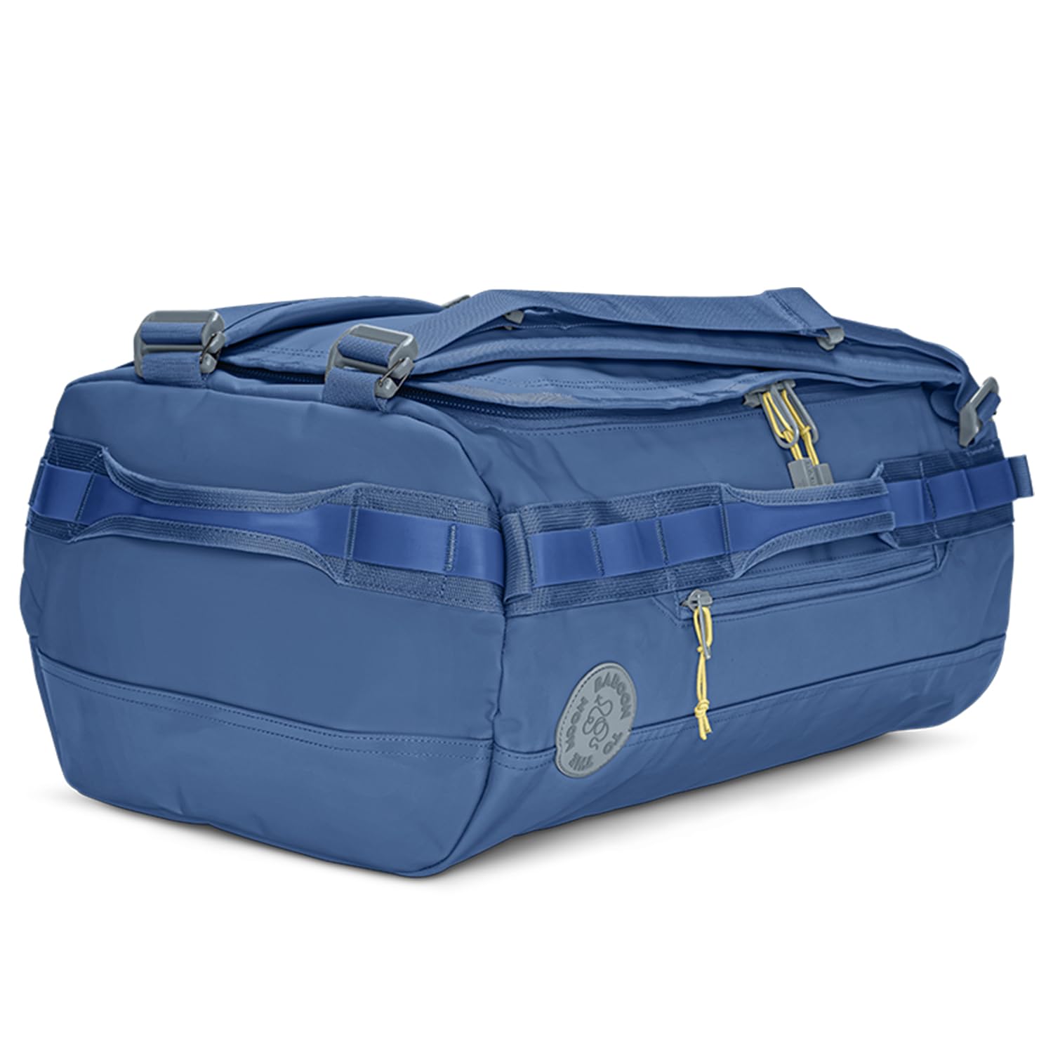 Go-Bag Small Duffle Bag with Detachable Straps - Stylish & Compact TSA-Approved Carry-On Travel Bag for Men & Women - Lightweight Water-Resistant Durable Luggage in Multiple Colors - Perfect for Gym, Weekend Trips & Air Travel (Aero)