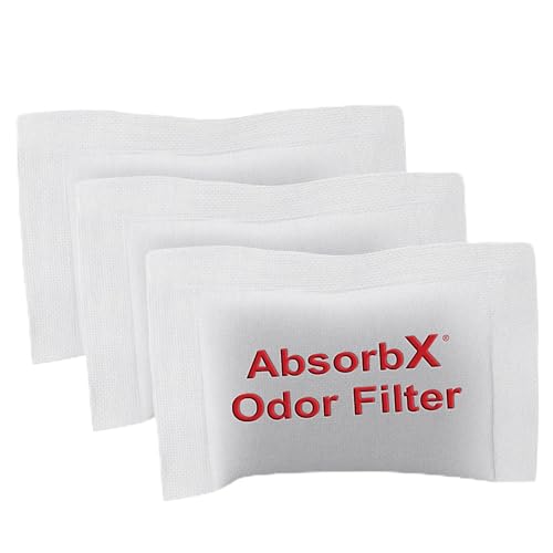 White, Trash Can Odor Filters
