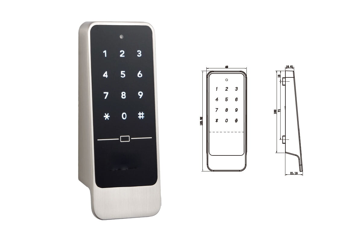 White Melamine Locker with 2-Tier Door - Durable School & Gym Storage Solution for Uniforms, Books & Sports Equipment