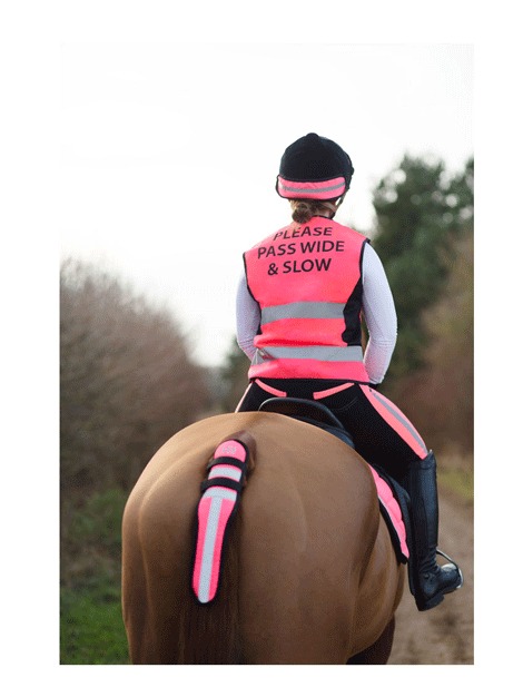 High Visibility Tail Guard for Horses - Reflective Safety Gear for Night Riding & Trail Safety