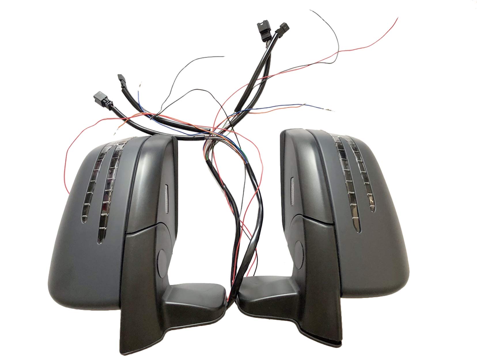 Mercedes Benz G Class G350 G500 G550 G63 G65 Side Door Mirrors Set (Unpainted) - Compatible with 2005-2018 Models | Perfect for Off-Roading, City Driving & Car Upgrades