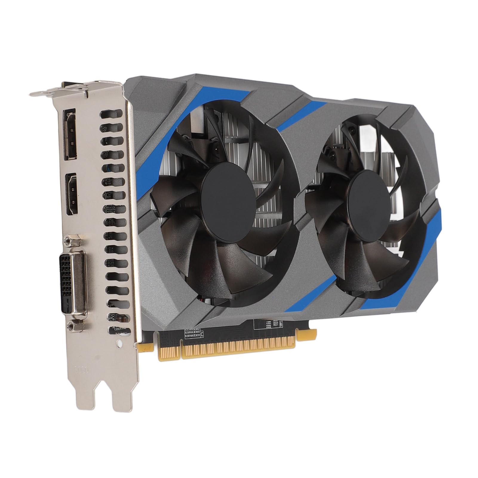GTX 1050 Ti 4GB GDDR5 128-bit Gaming Graphics Card with Dual Fan Cooling - PCIe 2.0 x16 Video Card for PC Gaming, VR & 4K Video Editing