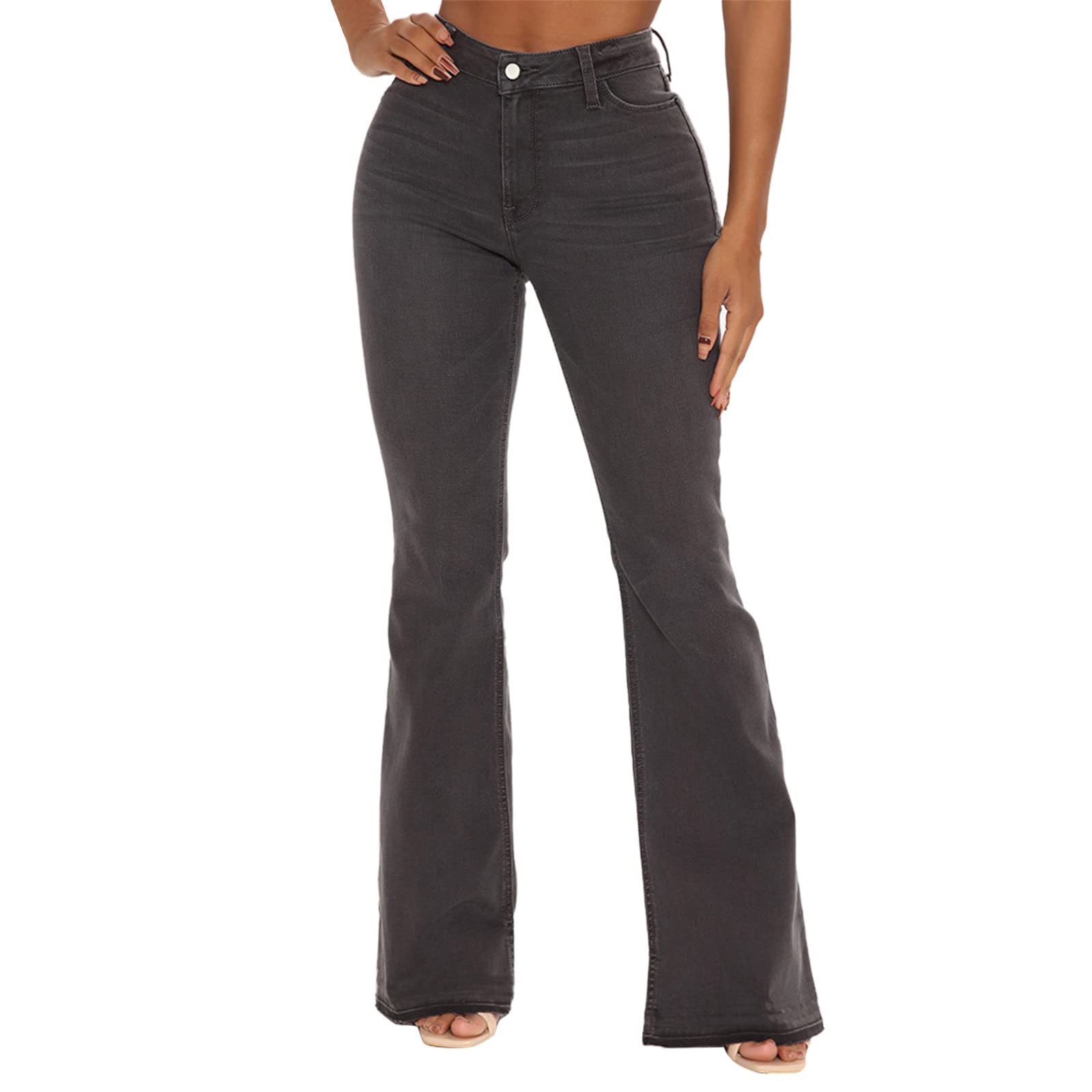 Women's High Waisted Plus Size Jean Shorts - Black Boyfriend Denim Shorts with Butt Lift Slim Fit | Casual Loose Sexy Summer Pants for Beach, Travel & Street Fashion
