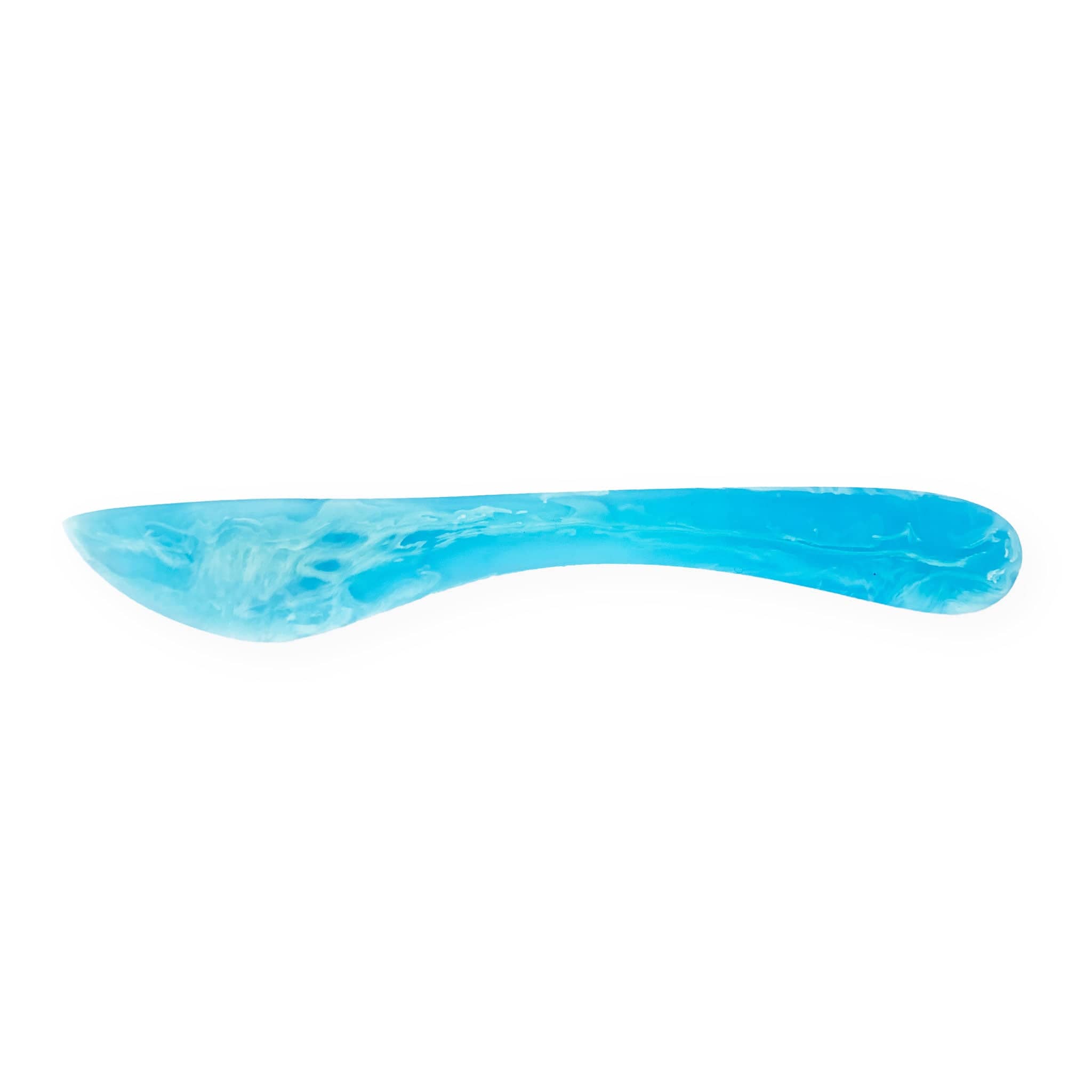 Resin Swirl Knife with Ice Design - Handcrafted Kitchen Knife for Cutting, Slicing & Food Prep - Perfect for Home Chefs & Culinary Enthusiasts
