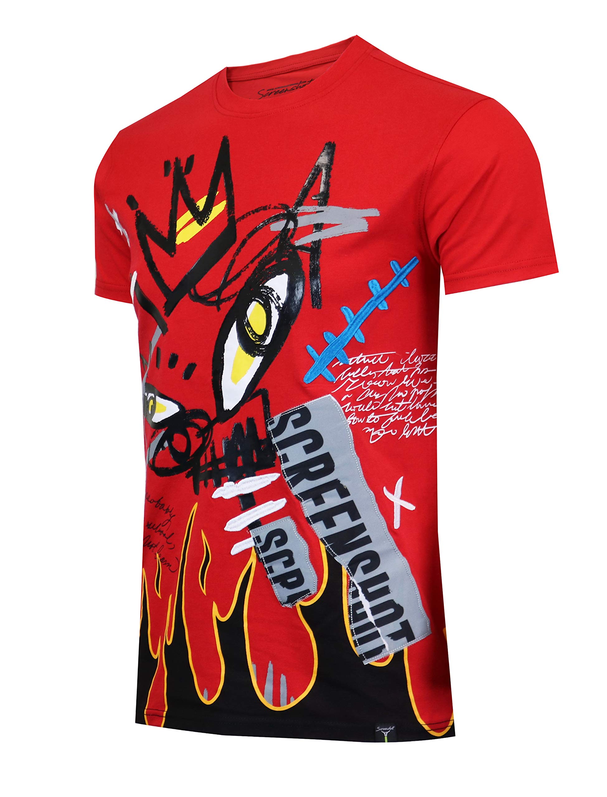 Premium Men's Hipster Hip-Hop Urban Streetwear T-Shirt - Latest Animation Graphic Tee for Casual Wear & Street Style Fashion
