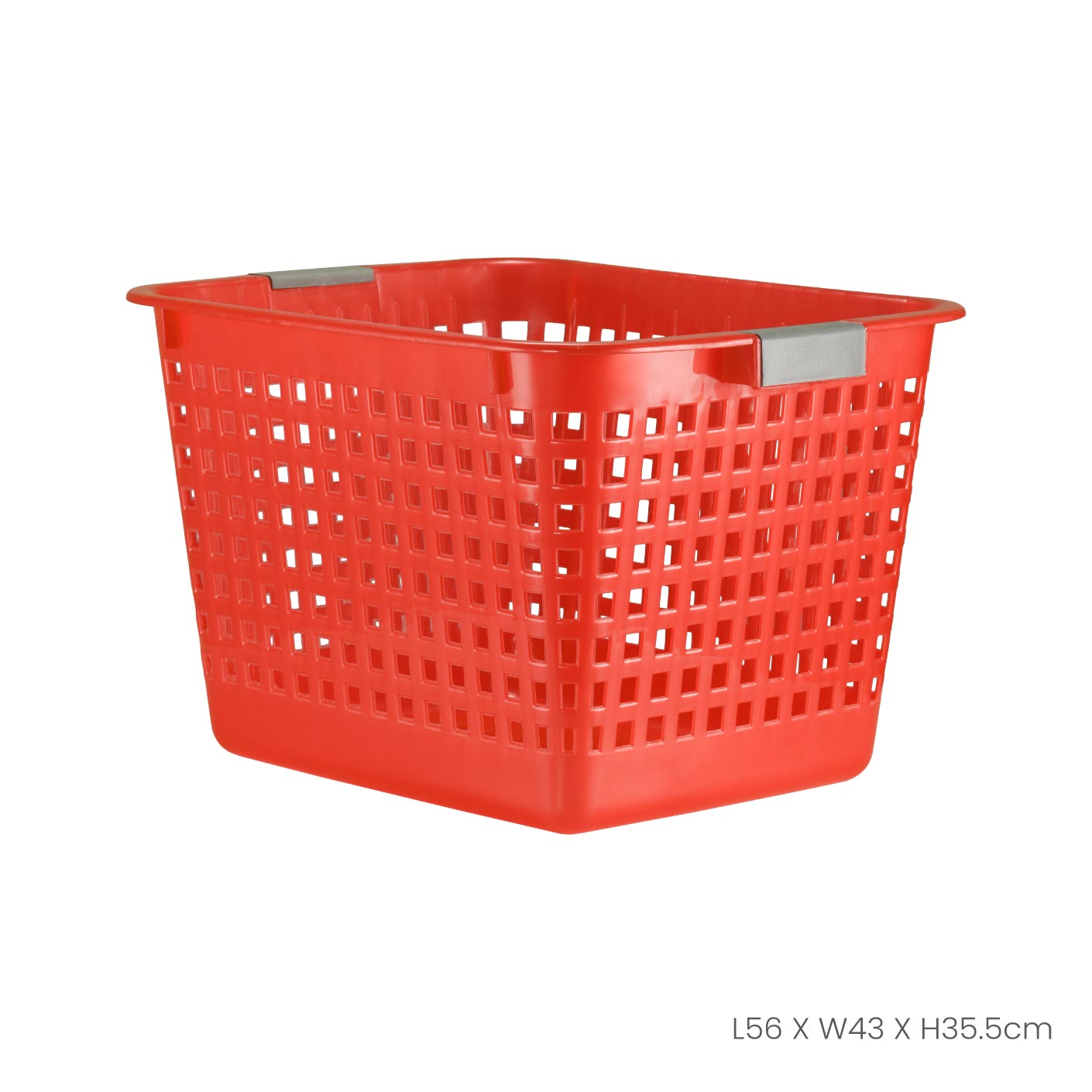 PON PON Laundry Basket (4316) - Foldable Clothes Hamper with Handles for Bedroom, Bathroom & Dorm Organization - Perfect for Laundry Room Storage & Clothes Sorting