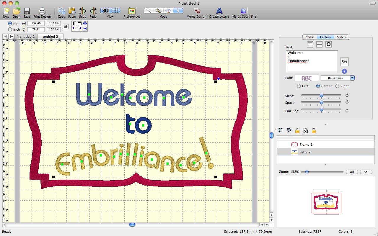 Embrilliance Essentials Embroidery Software for Mac & PC - Digitize & Personalize Designs for Home Decor, Apparel & Gifts