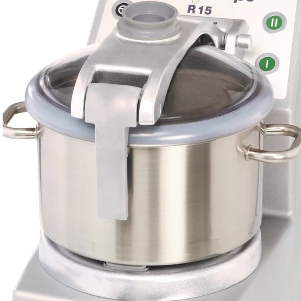 Robot Coupe 15 Qt Commercial Vertical Cutter Mixer - 2 Speed Bench Style Food Processor for Professional Kitchens, Restaurants & Catering