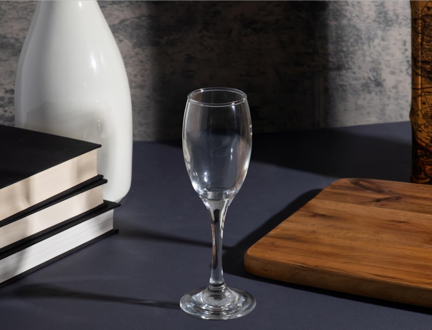 6-Piece Champagne Flutes Set - 6 oz Crystal Clear Glassware for Cocktails, Mocktails & Wine - Elegant Drinking Glasses for Home Bar, Kitchen & Parties | Perfect for Weddings, Anniversaries & Celebrations