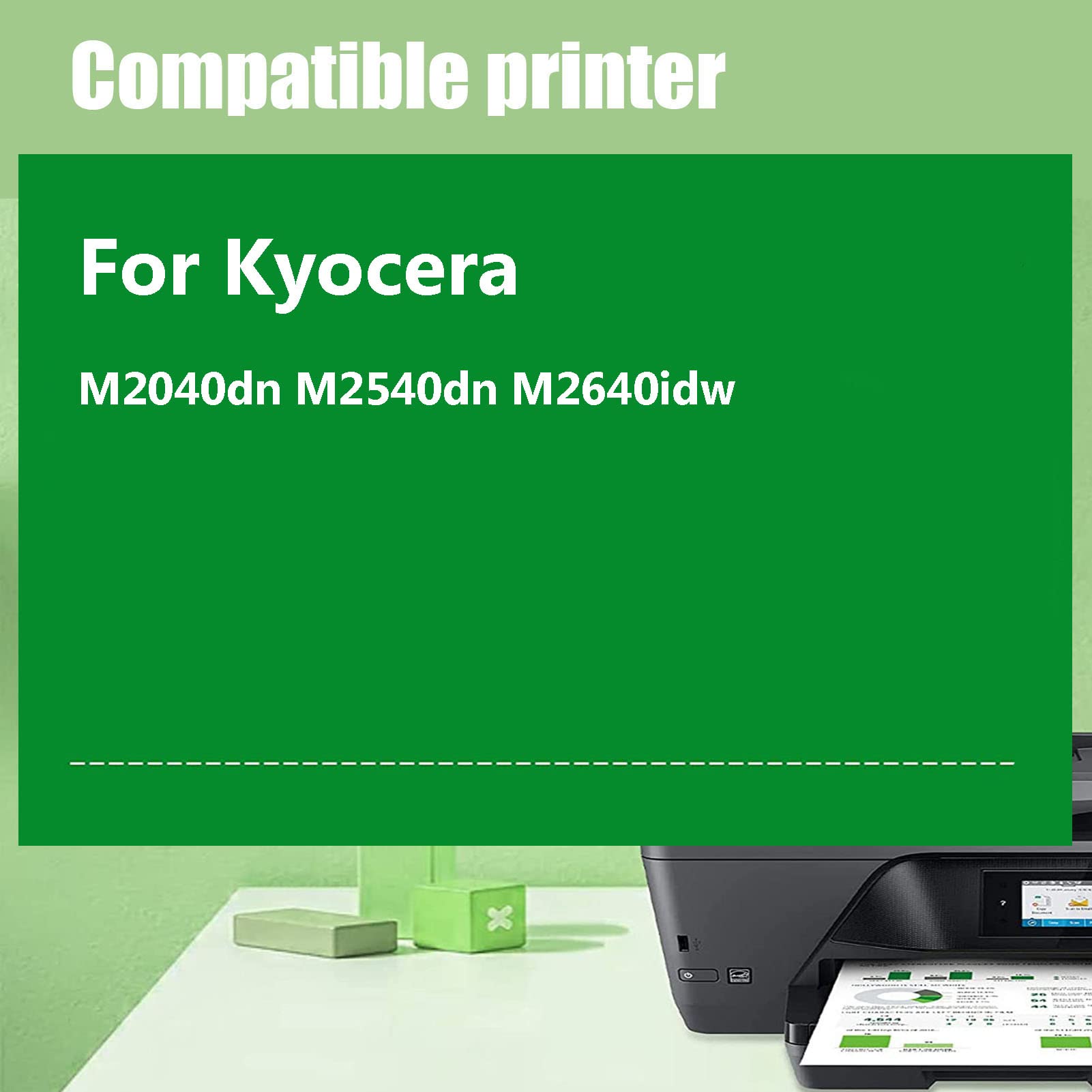 Kyocera ECOSYS M2040dn M2540dn M2640idw Compatible Imaging Drum Kit DK-1173 | High-Quality Replacement Drum Unit for Laser Printers | Perfect for Office Printing & Document Reproduction