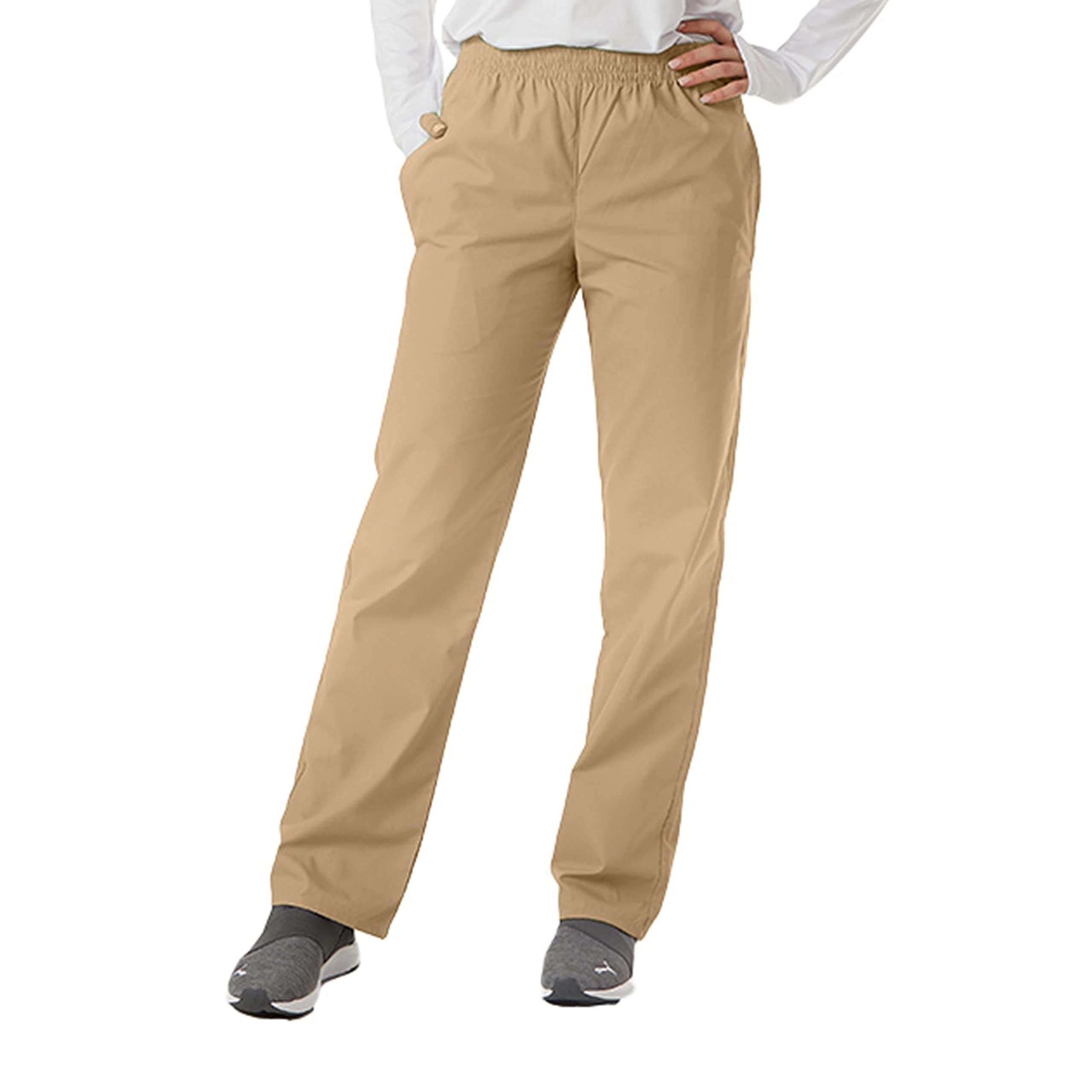 Unisex Ultrasoft Classic Scrub Pants - Elastic Waist Medical & Cargo Pants for Doctors, Nurses & Healthcare Professionals | Comfortable Workwear for Hospitals & Clinics