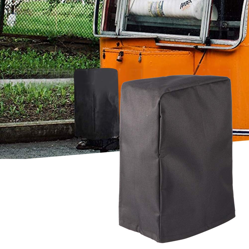 35.5x12.7x25.4cm Waterproof Electric Jack Cover for Trailer & RV - Dustproof Protection for Motorhome Leveling Jacks | Perfect for Camping, Road Trips & Outdoor Adventures