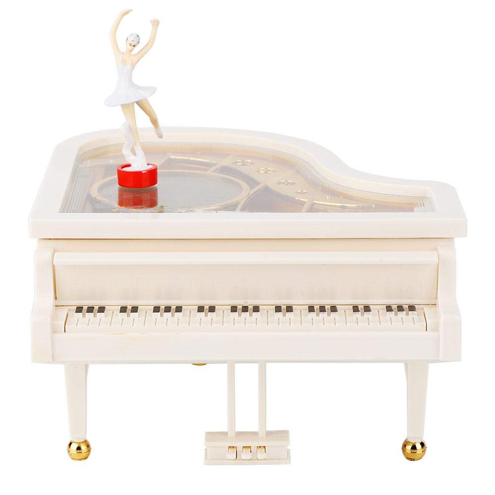Pasamer Piano Ballet Girl Music Box - Jewelry Gift for Kids & Home Decor