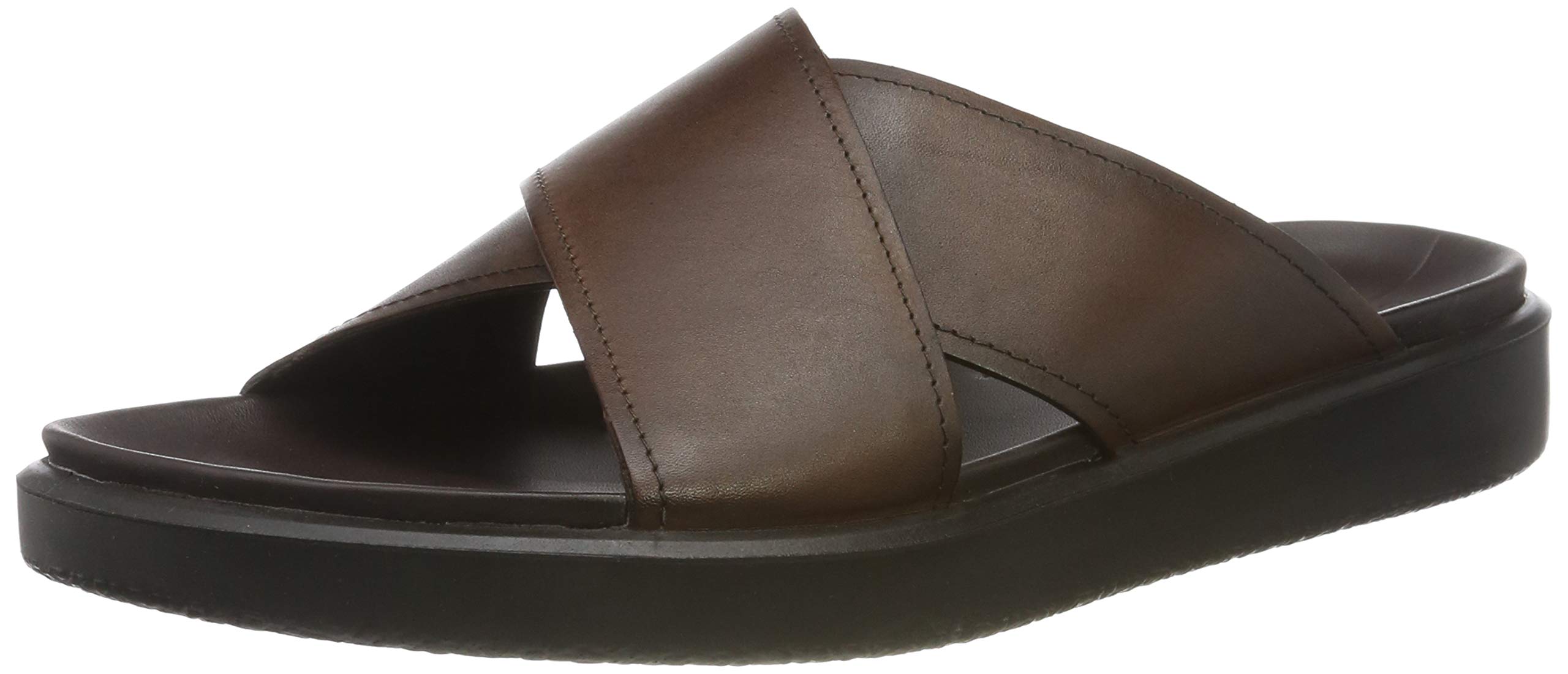 ECCO Men's Platform Sandals - Comfortable & Stylish Casual Summer Footwear for Walking & Travel | UK Size 5.5 (US Men's 6.5) | Perfect for Beach, Vacation & Outdoor Activities
