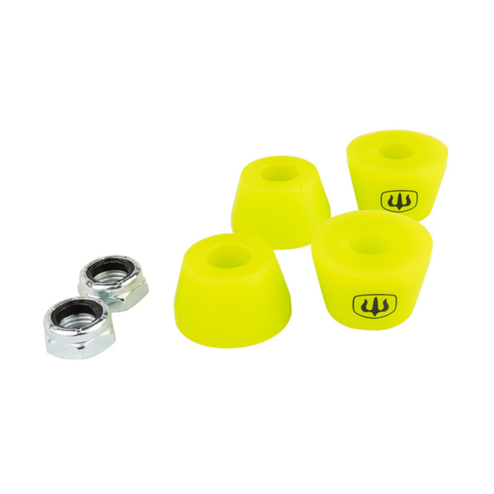 Carver CX/C2 Soft Bushing Set - Green Glow for Skateboards & Longboards - Perfect for Smooth Rides & Enhanced Control