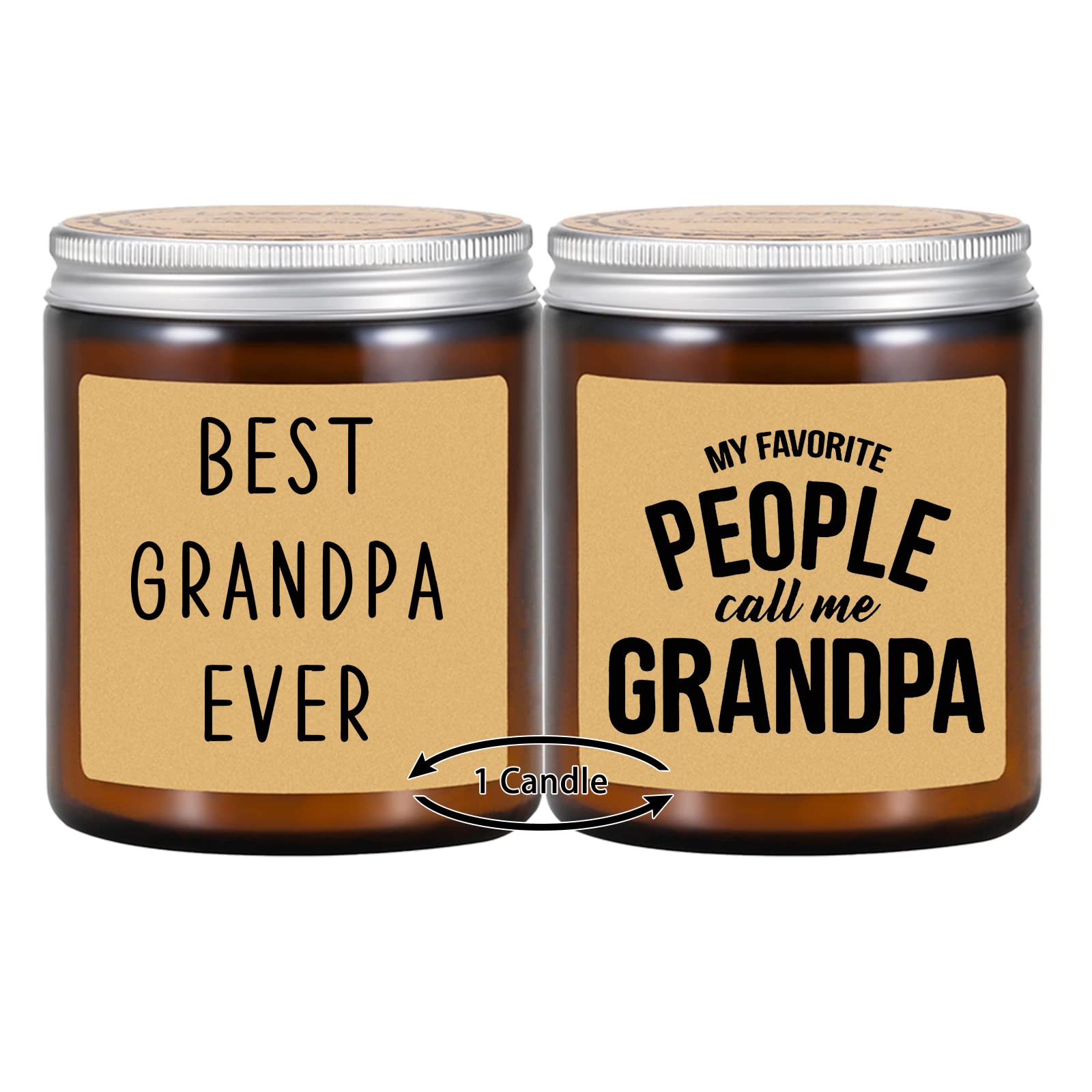 Best Scented Candles for Grandpa - Thoughtful Birthday & Father's Day Gifts from Grandchildren - Perfect for Relaxation & Family Gatherings