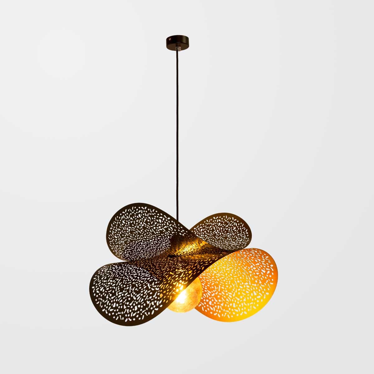 Vintage Flore Pendant Light - Elegant Glass Ceiling Lamp for Dining Room, Bedroom & Living Room | Perfect for Home Decor & Interior Lighting