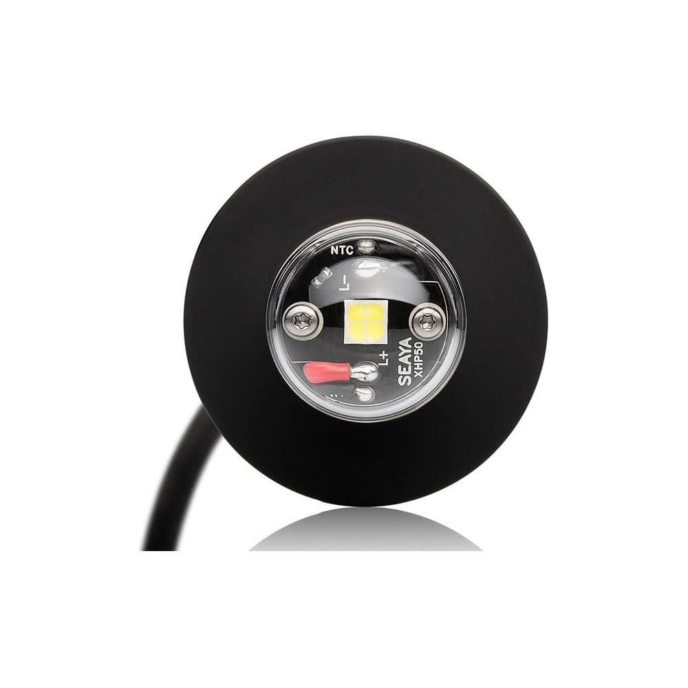 SeaYa LED 32W Zoom Video Light with Rechargeable Battery - Professional Photography Lighting for YouTube, TikTok & Live Streaming
