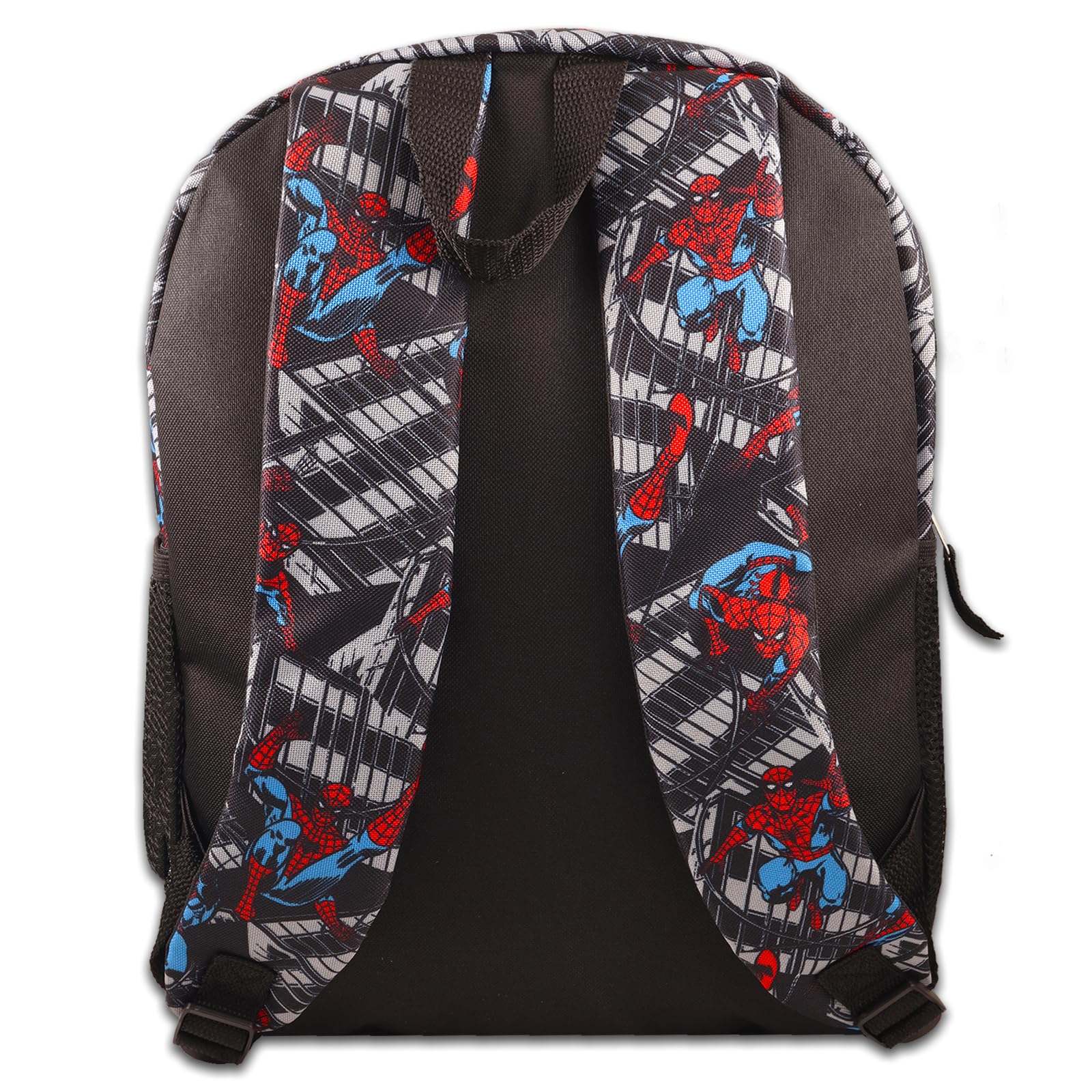 **Spider-Man Backpack Set for Boys Ages 4-6 - Kids' School Backpack with Lunch Box, Water Bottle & Stickers | Perfect for School, Travel & Superhero Adventures**