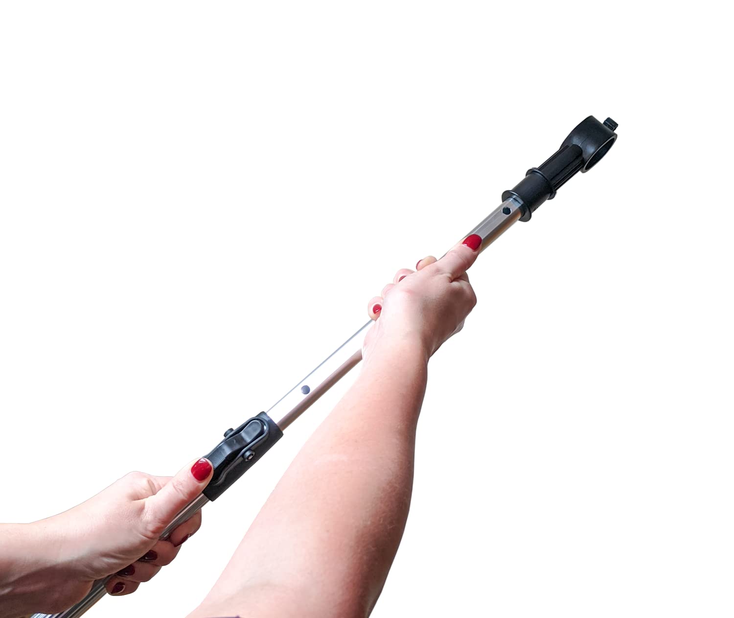 Telescopic Pole for Fakro Roof Windows & Blinds - Classic Roof Blinds CRB Adjustable 1.2-2.0m - Easy Open/Close Tool for Skylights & Shades - Perfect for Hard-to-Reach Windows in Attics & Lofts