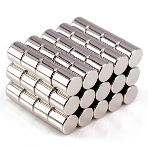 30-Piece 6x8mm DIY Personalized Refrigerator Magnets - Multi-Use for Fridge, Whiteboard, Map & Bulletin Boards - Perfect for Home, Office & Classroom Organization
