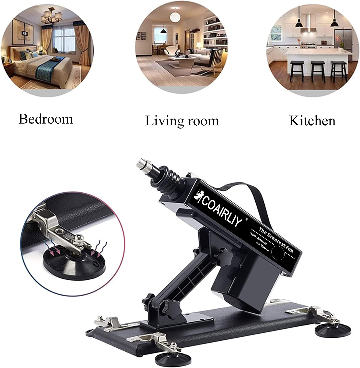Automatic Thrusting Sex Machine for Women - Powerful Adult Love Toy with Adjustable Speed for Solo Play & Couples Use - Perfect for Bedroom Fun & Enhanced Pleasure