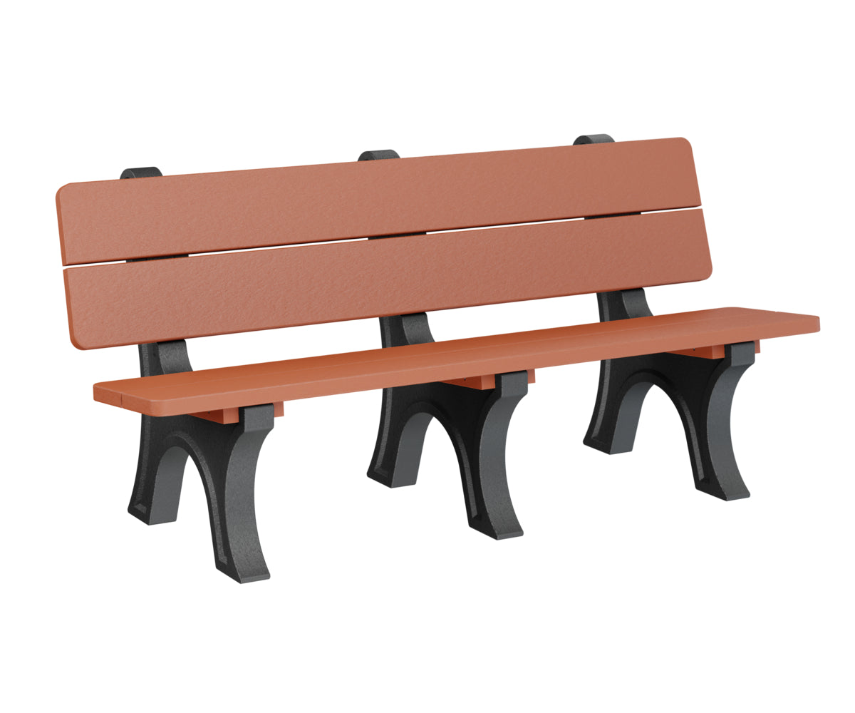 Berlin Gardens Park Bench - Durable Outdoor Wooden Bench for Garden, Patio & Backyard - Perfect for Relaxing, Picnics & Outdoor Gatherings