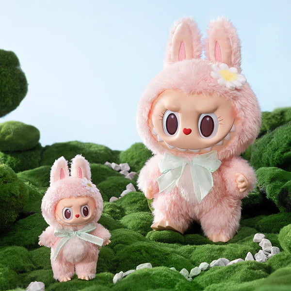 POP MART Labubu Mokoko Close To Sweet Vinyl Plush Doll - Cute Collectible Figure for Home Decor, Gift & Anime Fans