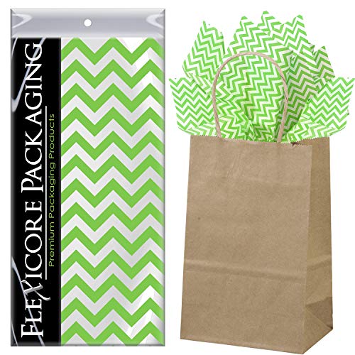 Lime Green Chevron