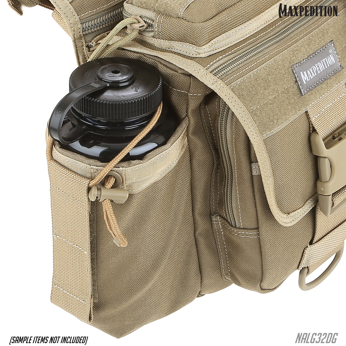 Maxpedition® 32 Oz. Wide Mouth Nalgene Water Bottle - Durable BPA-Free Leakproof Outdoor Hydration for Hiking, Camping & Travel