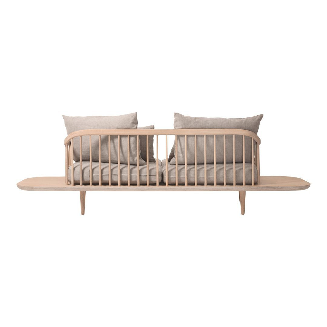 FLY SC3 2-Seater Sofa with Side Tables - Modern Living Room Furniture for Small Spaces | Perfect for Apartments, Condos & Cozy Home Decor