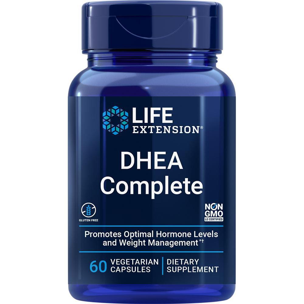 Life Extension DHEA Complete Supplement - 25mg DHEA with 7-Keto & Pregnenolone for Hormone Balance & Anti-Aging - Supports Energy, Metabolism & Immune Health - Ideal for Men & Women Over 40