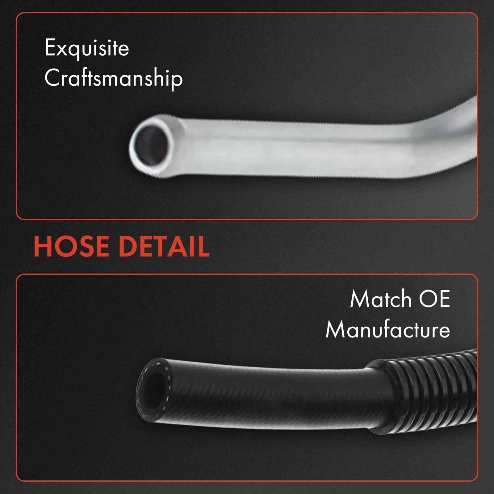 Premium Power Steering Hose Return Line Assembly for Dodge Grand Caravan, Caravan, Chrysler Town & Country & Voyager - Cooler to Reservoir Replacement - Perfect for Smooth Steering & Leak Prevention