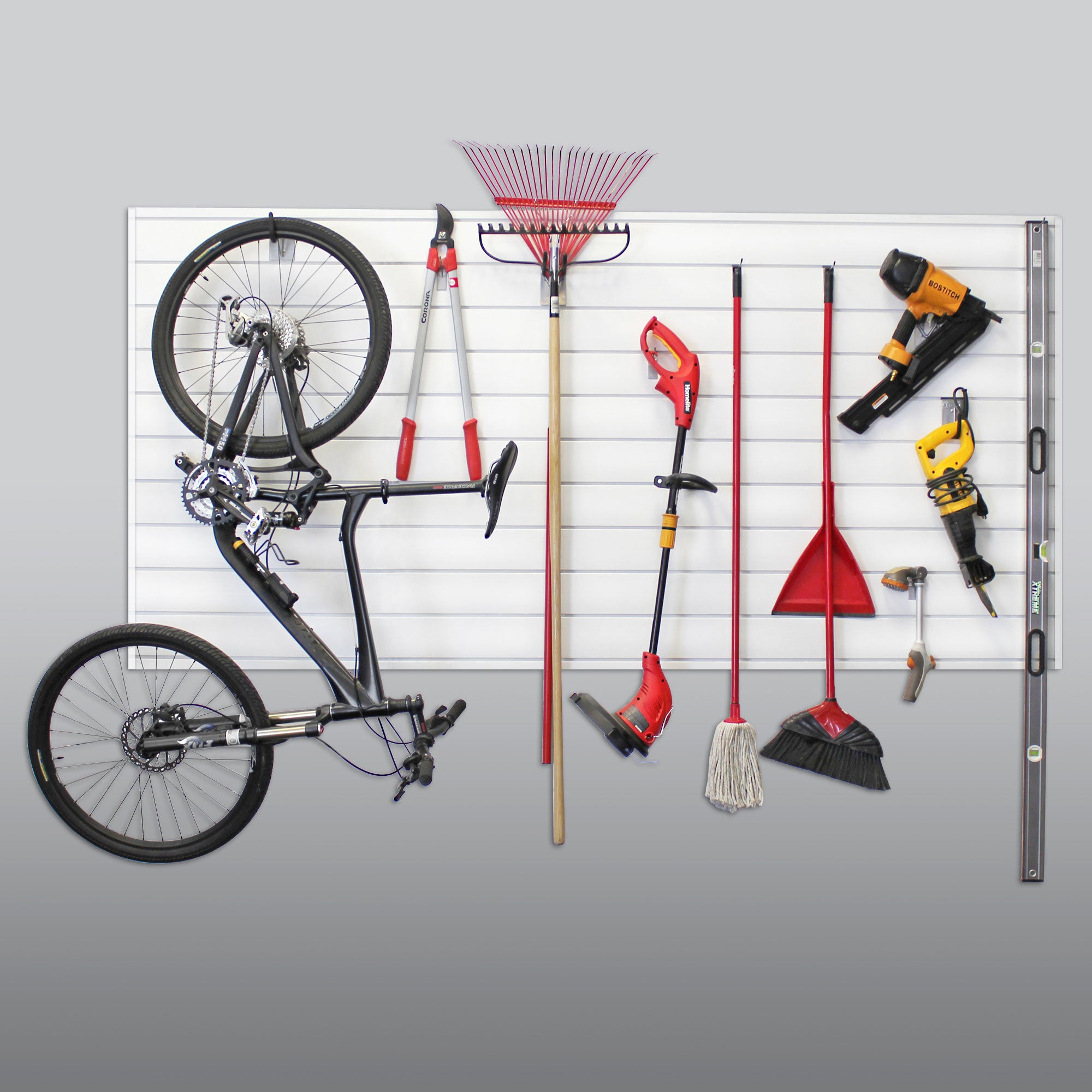 PVC Slatwall Mini Hook Kit Bundle - Heavy Duty Wall Hooks for Retail Display & Garage Organization - Perfect for Hanging Tools, Accessories & Small Items in Stores, Garages & Homes