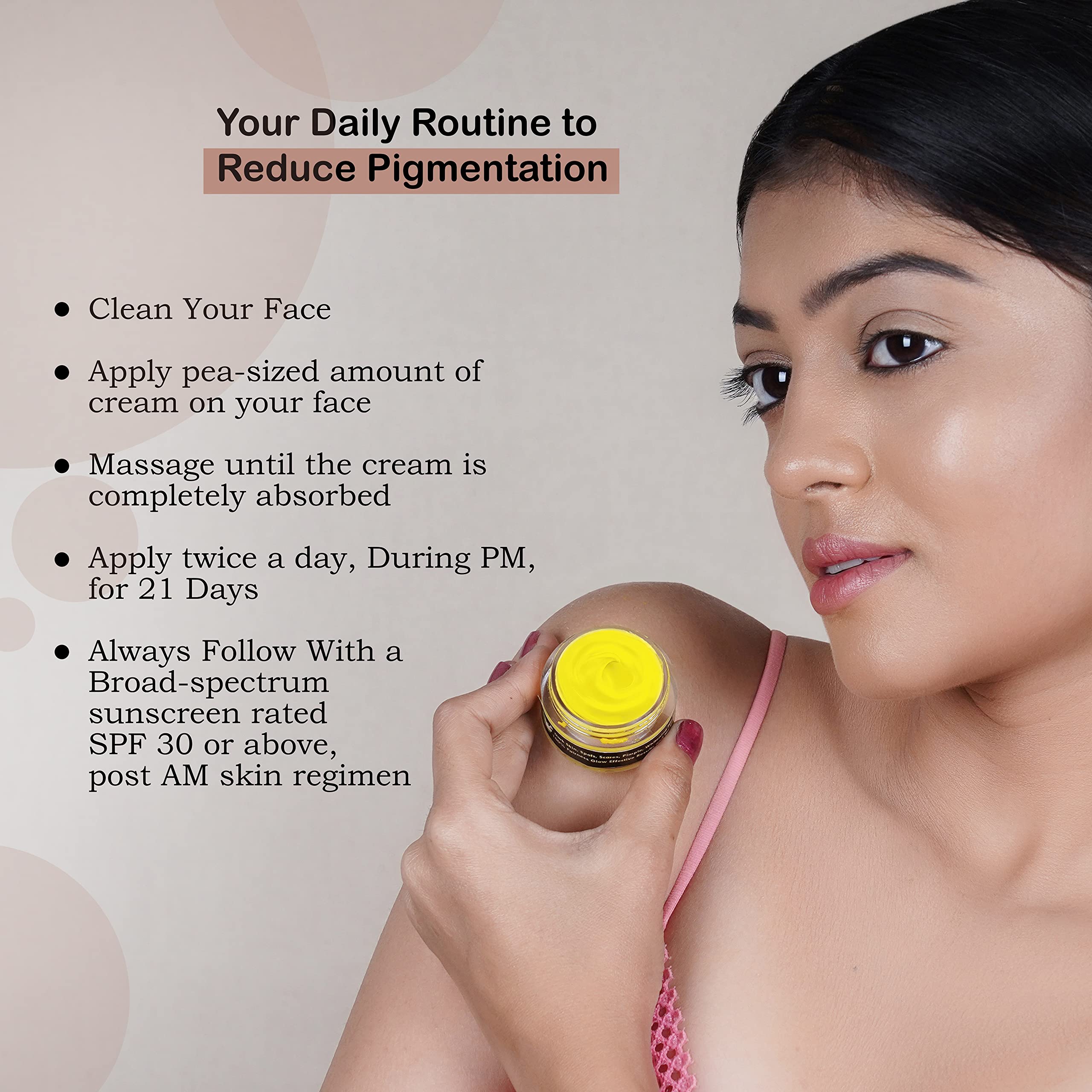 Mezco Acne Scar Removal Cream - Pimple & Dark Spot Treatment for Clear Skin | Daily Moisturizer for Women & Girls | Fights Acne & Pigmentation | Yellow (1 Pack) | Perfect for Daily Skincare Routine & Post-Acne Care