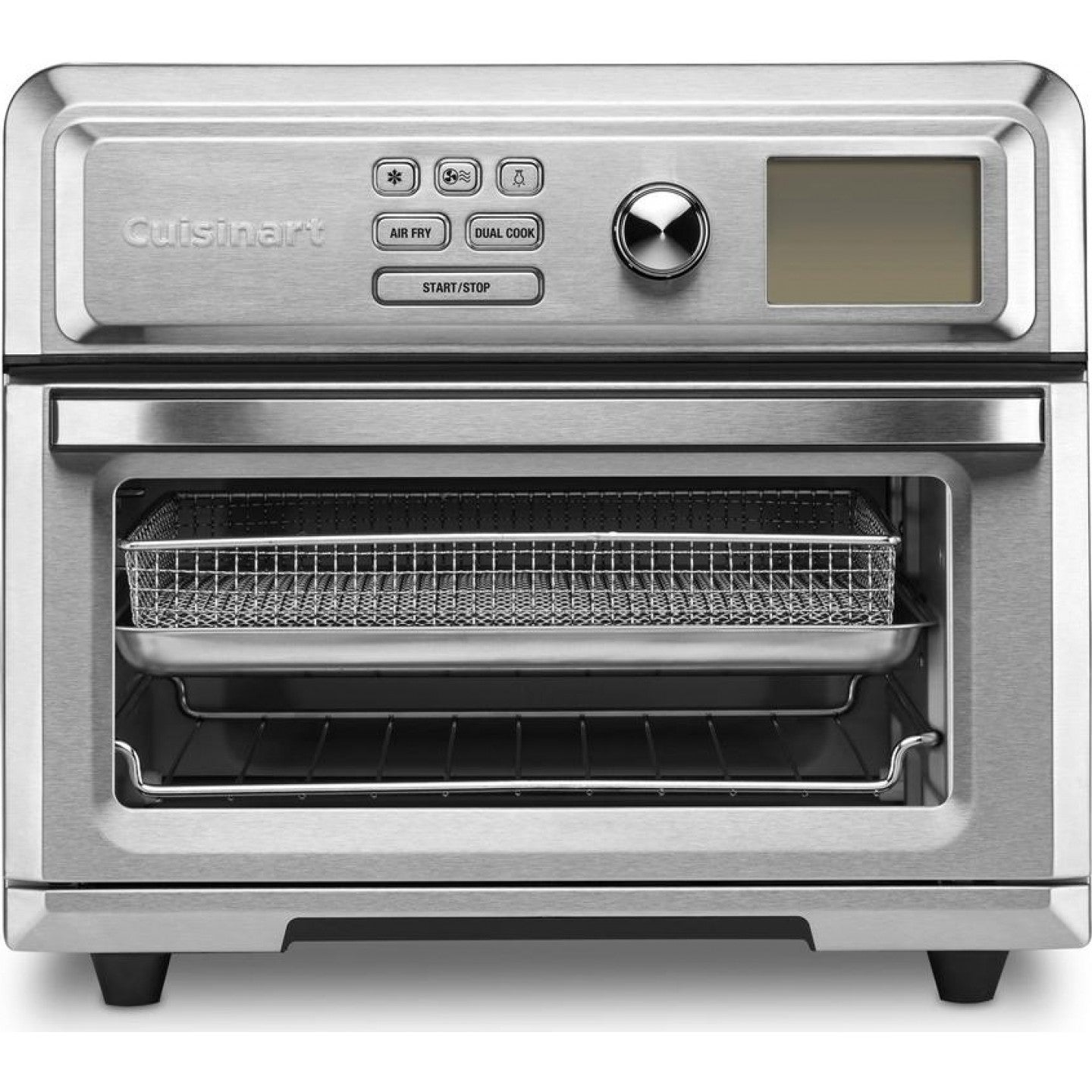 Refurbished Cuisinart TOA65IHR Air Fryer Toaster Oven with Warranty - Perfect for Healthy Cooking, Baking & Small Kitchen Spaces