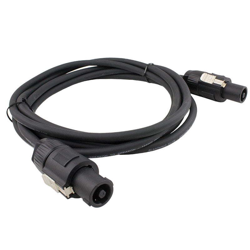High-Quality SpeakON to SpeakON Cable - Professional Audio Connector for PA Systems, DJ Equipment & Live Sound - Durable & Reliable Performance