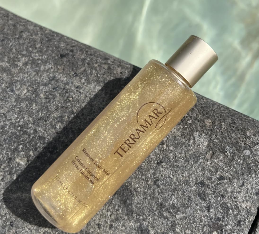 Terramar Shimmer Body Mist - Glowing & Radiant Fragrance for Women | Perfect for Parties, Date Nights & Special Occasions