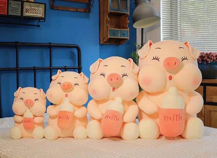 Extra Large Baby Pig Plush Toy - Soft & Cuddly Stuffed Animal for Kids, Nursery Decor, Birthday Gifts (Perfect for Cuddling, Playtime & Nursery Themes)