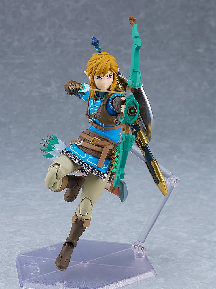Figma DX Link DX Edition Action Figure - The Legend of Zelda: Tears of the Kingdom Collectible for Fans & Display | Perfect for Gaming Rooms, Office Decor & Anime Collections