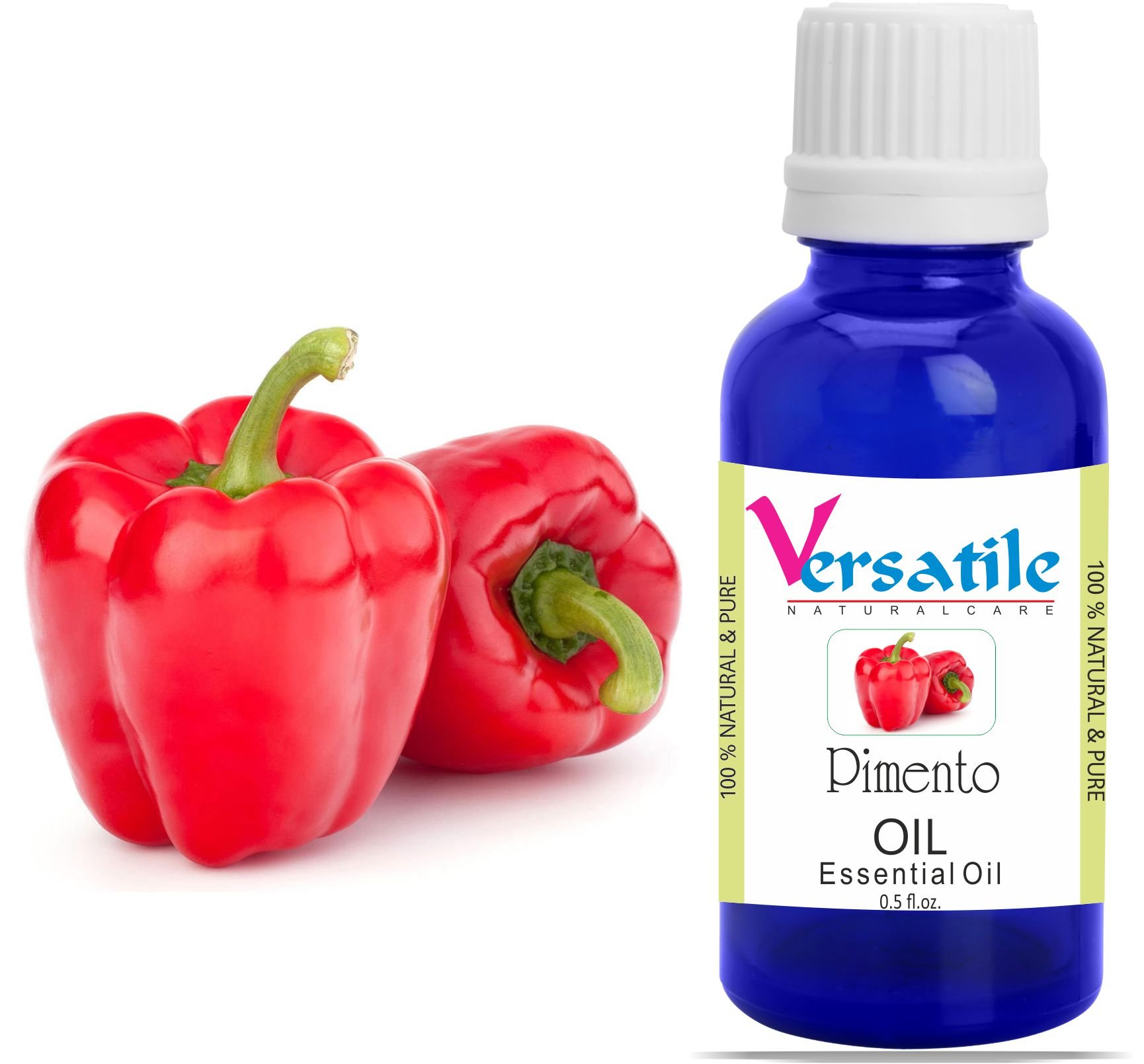 100% Pure Natural Pimento Essential Oil for Aromatherapy, Massage & Skin Care - 3ml to 1000ml Bottle Sizes | Perfect for Diffusers, DIY Beauty Products & Relaxation Therapy