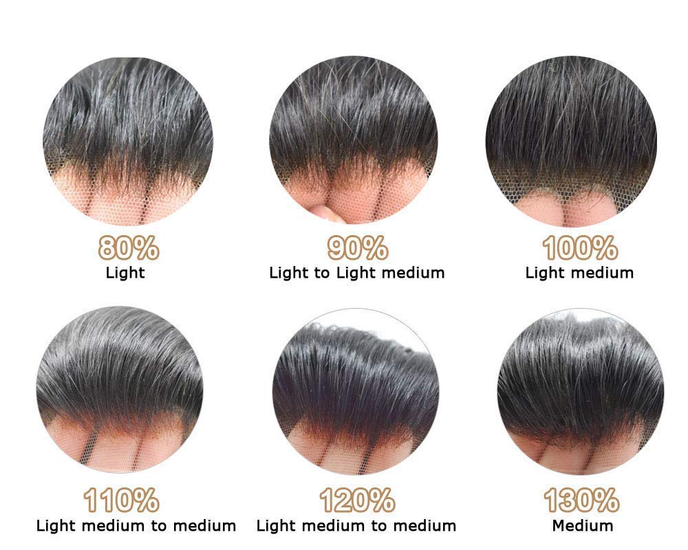 Men's Toupee Hairpiece - Transparent French Lace with Bleached Knots & Invisible Hairline - 7x9 Inch Hair System for Thinning Hair & Baldness - Perfect for Daily Wear, Special Occasions & Confidence Boost