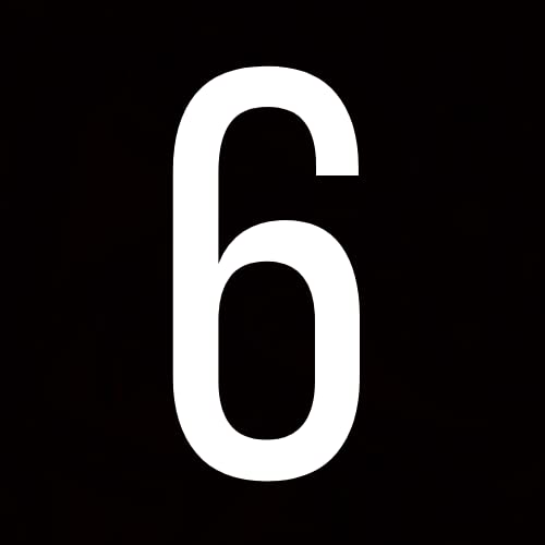A. Black/White - 6in