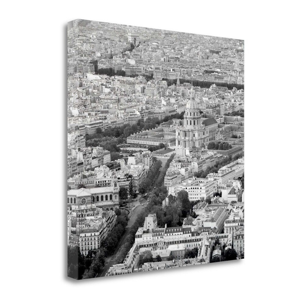 Above Paris 26 by Alan Blaustein - Premium Fine Art Giclee Print on Gallery Wrapped Canvas, Ready to Hang Wall Decor - Perfect for Living Room, Bedroom & Office Art