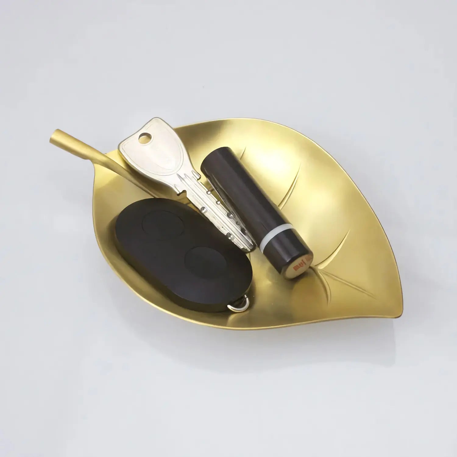 Asahi Premium Brass Leaf Money Tray - Elegant Cash Handling for Weddings, Events & Retail Displays