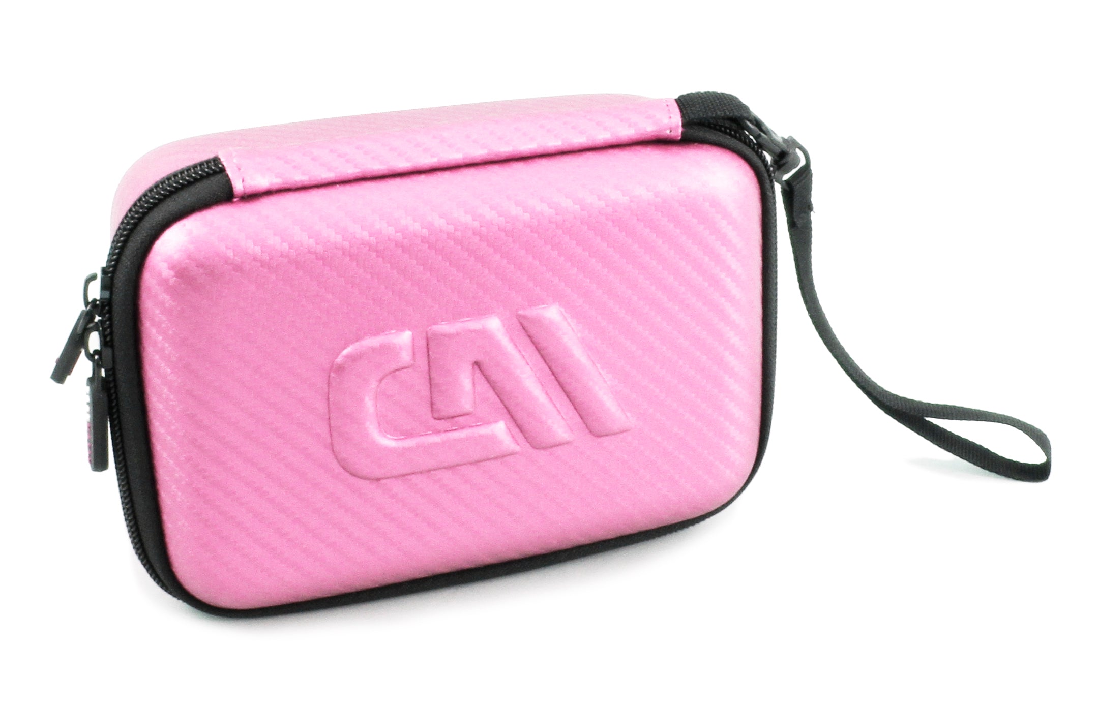 CASEMATIX 7 Hard Shell EVA Travel Case with Wrist Strap & Padded Divider - Protective Storage for Camera, Drone, GoPro Accessories up to 6.5 x 4 x 2 Inches - Perfect for Travel, Hiking & Outdoor Adventures